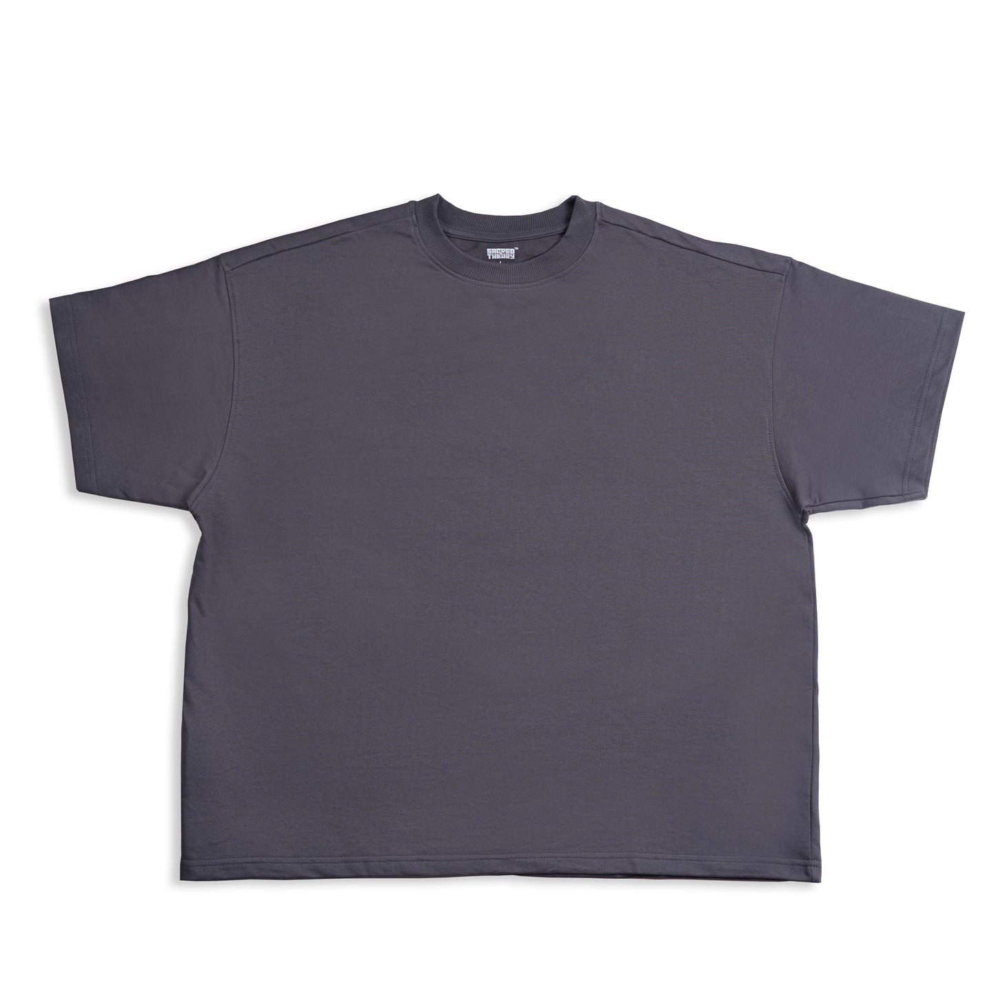 OVER SIZE T SHIRT SHIVE PRINT GREAY COLOR