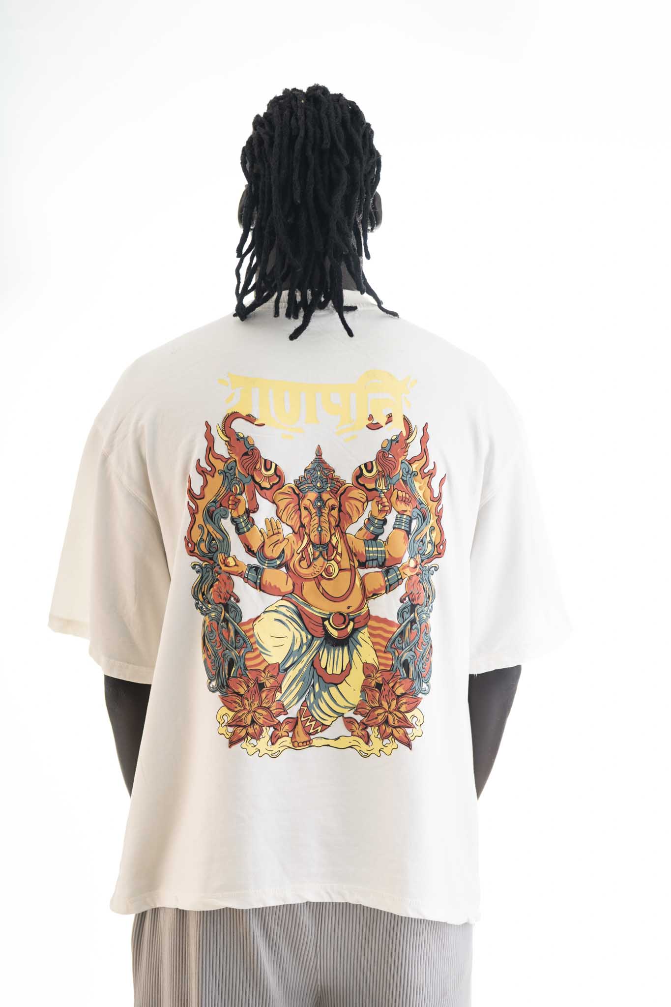 The Protector – Ganpathi Oversized Tee | Sacred Theory