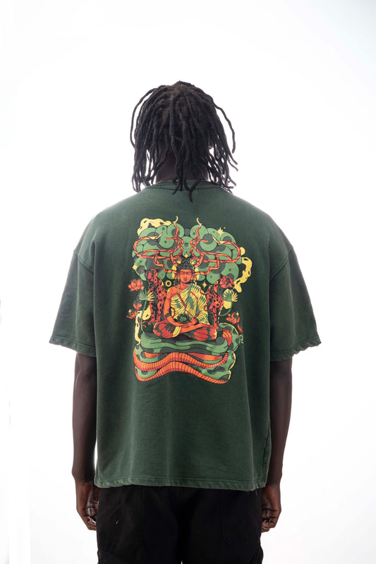 The Buddha – Eternal Calm Oversized Tee