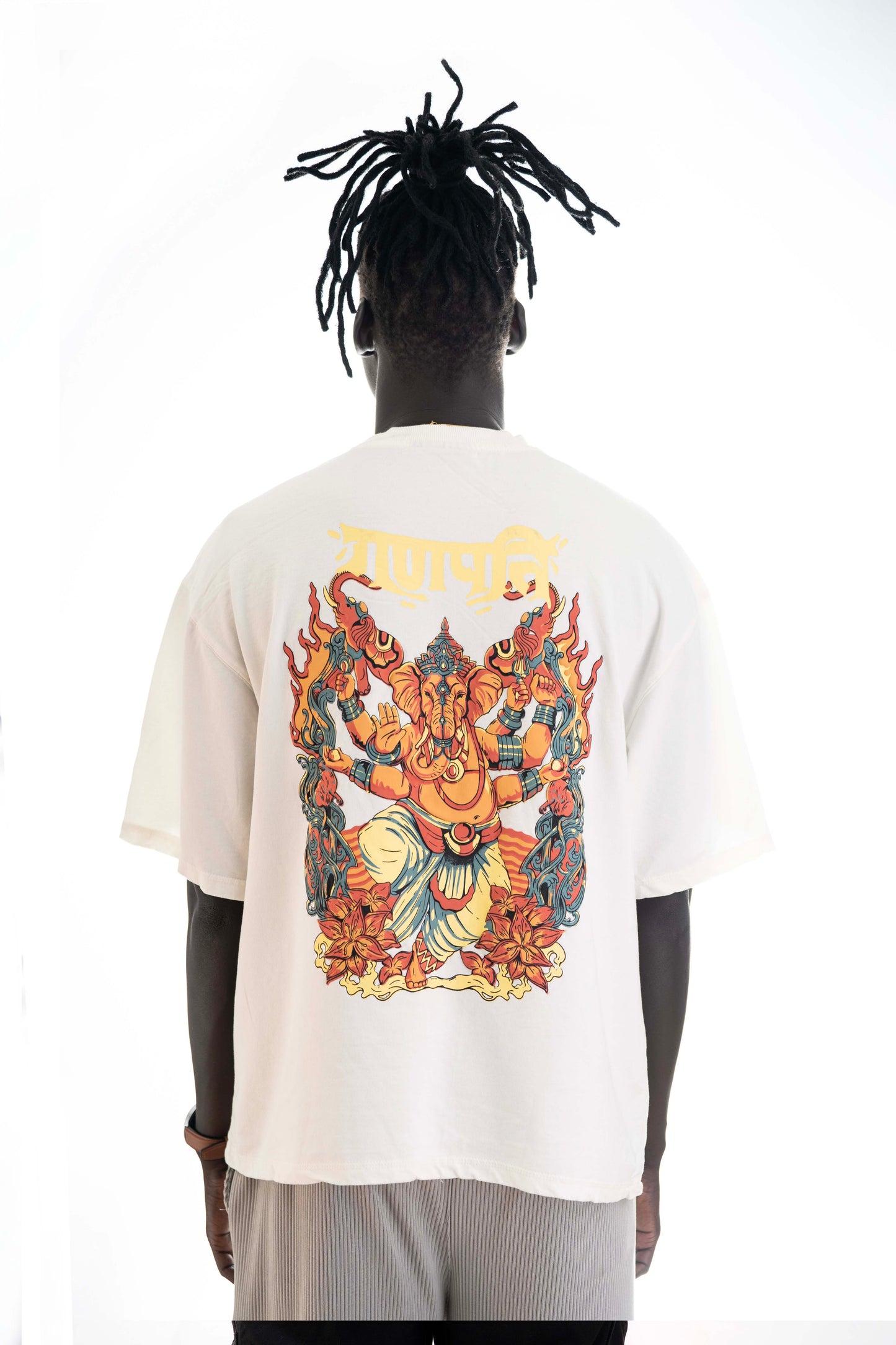 The Protector – Ganpathi Oversized Tee | Sacred Theory